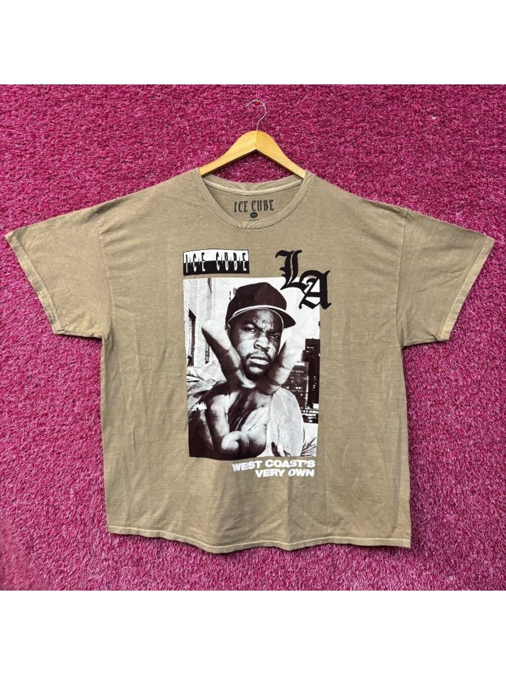 Ice Cube LA Boys West Coast Graphic Design T-Shirt 2XL